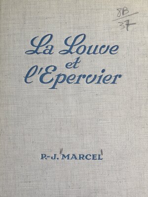 cover image of La louve et l'épervier